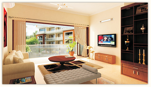 beach apartments goa